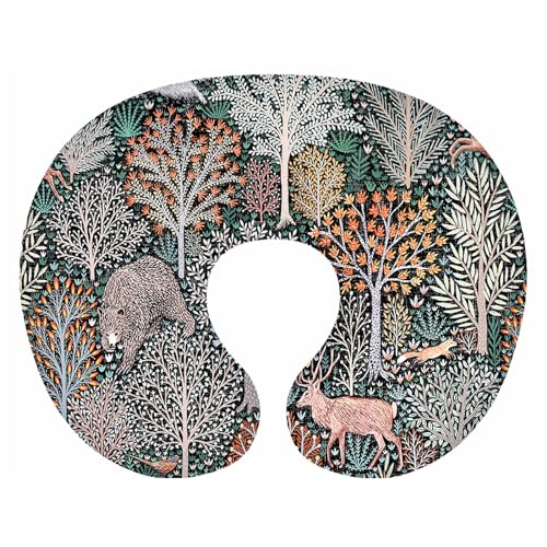 ZHENZQ Lovely Print Breastfeeding Pillow Cover Sleeve Case Detachable Slipcover Shower New Parent