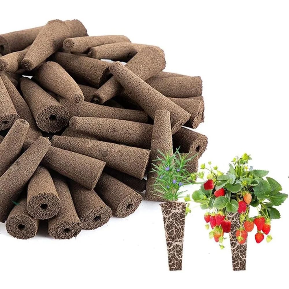 MaoNativey 30 Pack Growth Sponges, Seedling Starter Sponges Kit for Hydroponic Growing System Indoor Garden