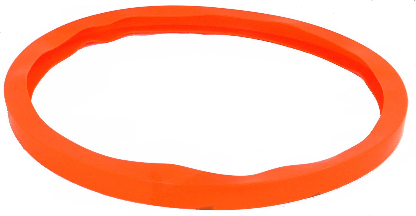 Best Value Vacs 16.75 inch, Orange, Silicone, Vacuum Chamber Gasket