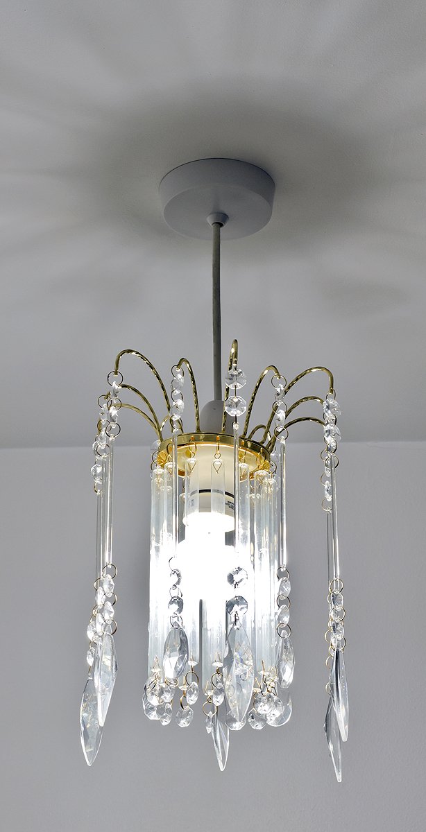 Febland Long Pendant Light Shade, Acryl