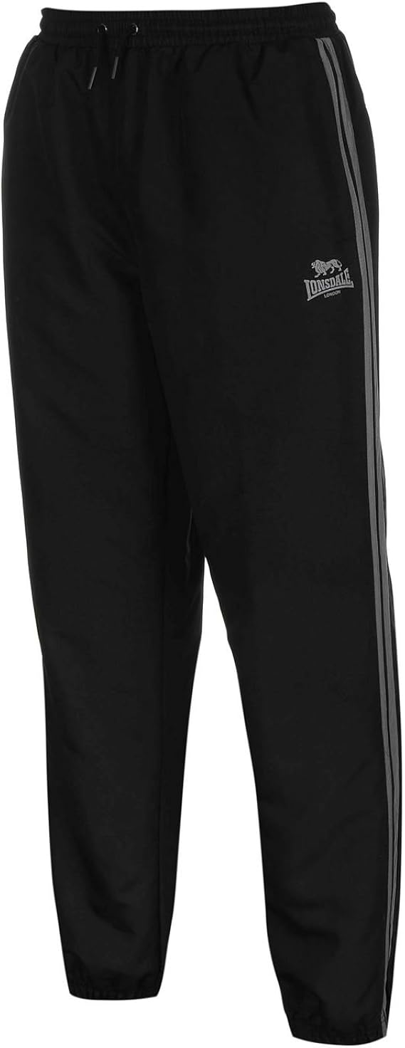 Lonsdale Mens 2 Stripe Tracksuit Bottoms Amazon.co.uk Clothing