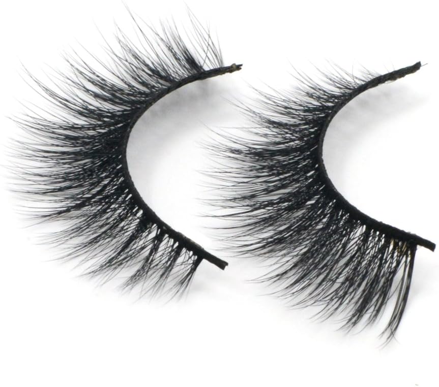 Arison Lashes Fake Eye Lash False Eyelashes 3D fiber Pure Hand-made Natural Look for Makeup (1 Pair)