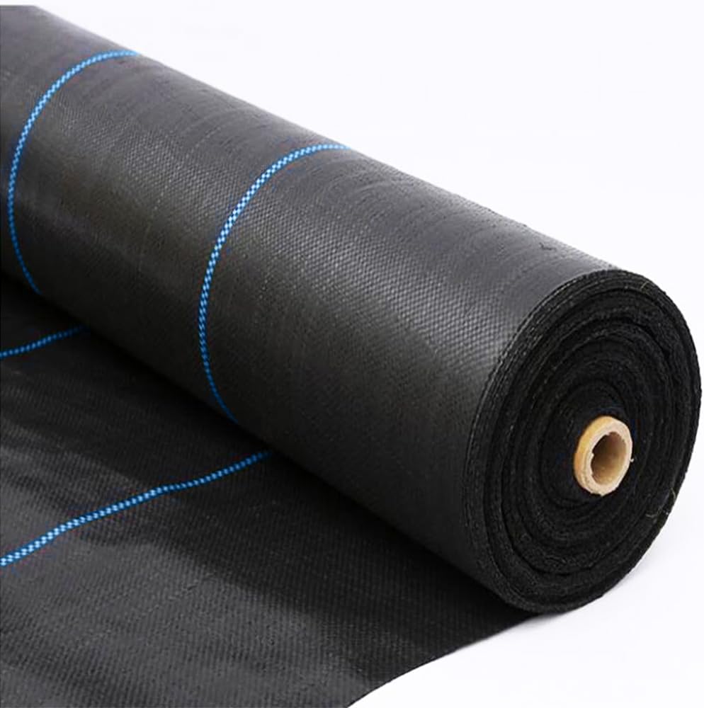 WOHOHOHO Heavy Duty Landscape Weed Control Fabric 3.3ft x 33ft 1m x 10m