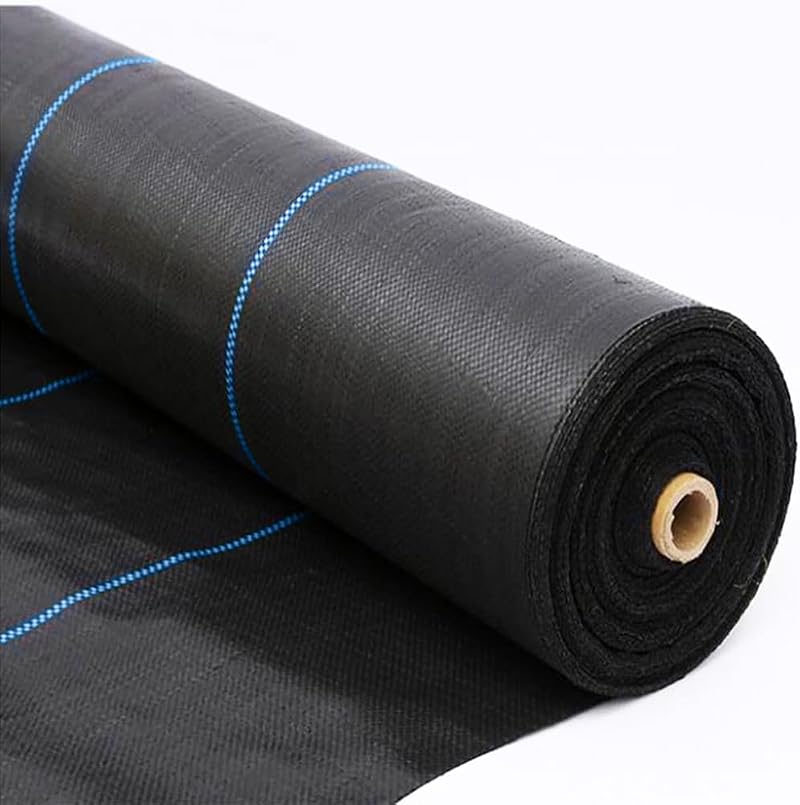 WOHOHOHO Heavy Duty Landscape Weed Control Fabric 3.3ft x 33ft 1m x 10m