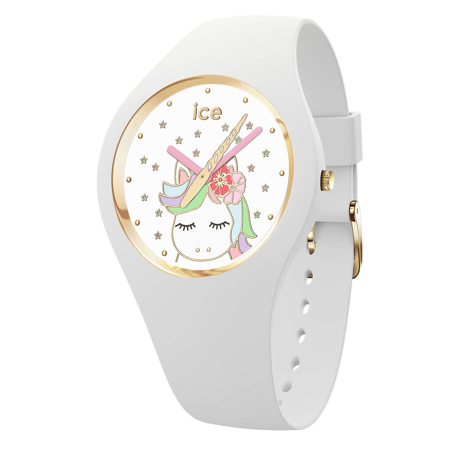 ICE-WATCH - ICE fantasia White - Girl's wristwatch with silicon strap - 016721 (Small)