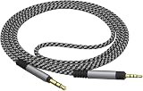 GEEKRIA Braided Nylon Audio Cable 3.5mm to 2.5mm for Sennheiser HD view 2