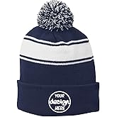 INK STITCH Stc28 Winter Beanie Customized Custom Beanie Hats - 6 Colors