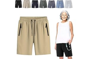 HEMIAUX ICY Shorts - Airyflex Iced Active Silk Cooling Stretch Quick Drying Shorts for Senior Women Over 50