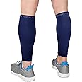 Run Forever Calf Compression Sleeves for Men and Women - Leg Compression Sleeve - Footless Compression Socks for runners