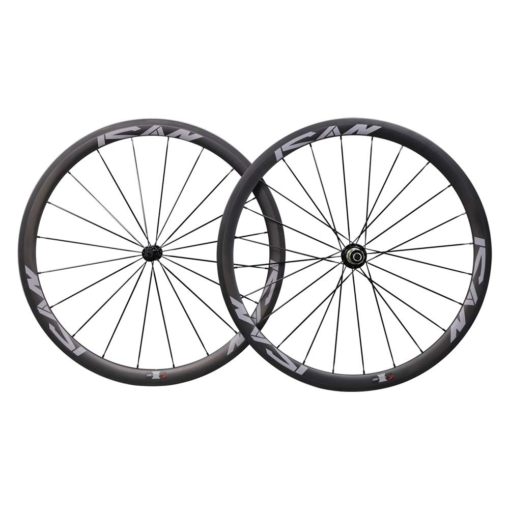 Ican Shine Ican Cycles Ican 700c Road Bike Carbon Wheels Clincher