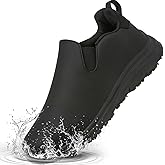 Non Slip Work Shoes for Men Women丨Waterproof & Oil Resistant Chef Food Service Shoe Zapatos de Trabajo para