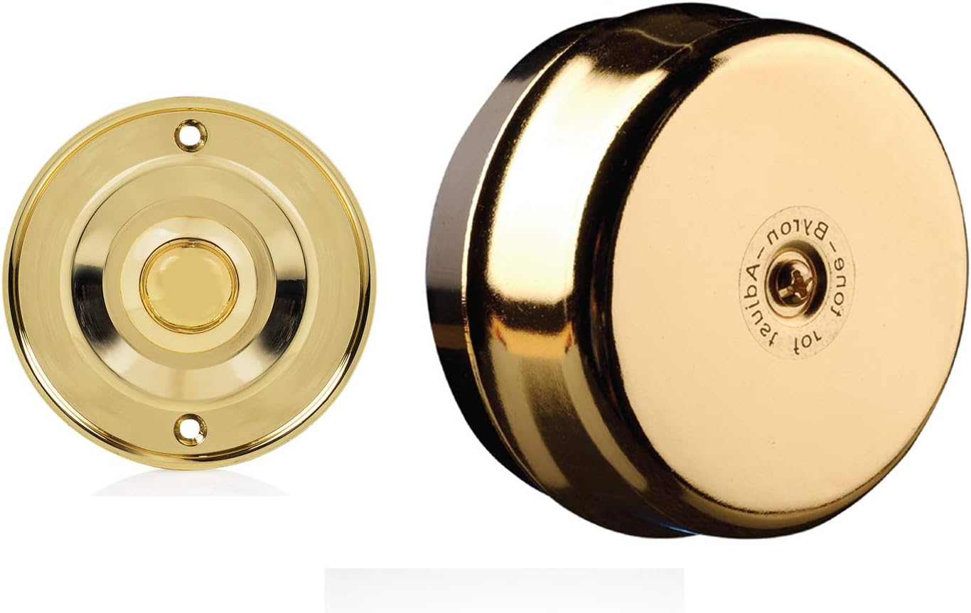 Campanello A Mano In Ottone Alnicov - Campanella Vintage Per Matrimoni E Decorazione