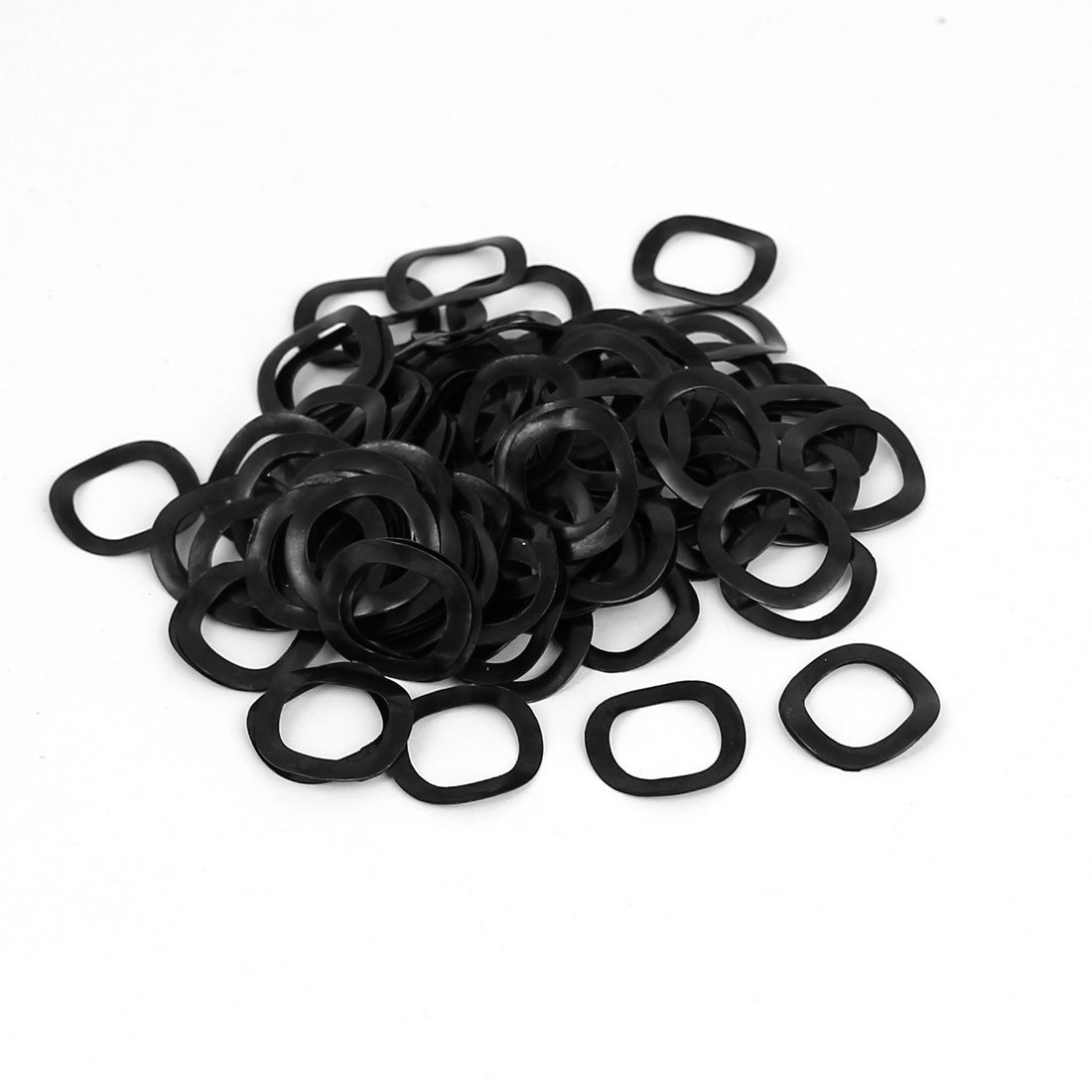 Sourcingmap 12mm x 18mm x 0.3mm Metal Wavy Wave Crinkle Spring Washers 100pcs