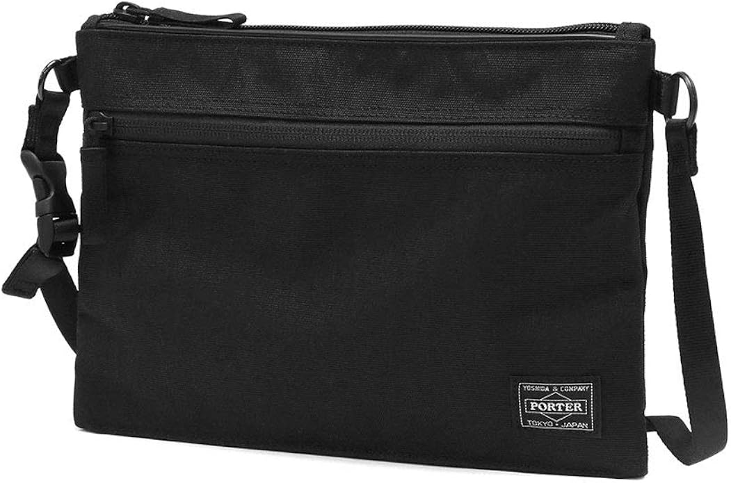 Amazon Co Jp ポーター Porter サコッシュ ショルダーバッグ Hybrid ブラック シューズ バッグ