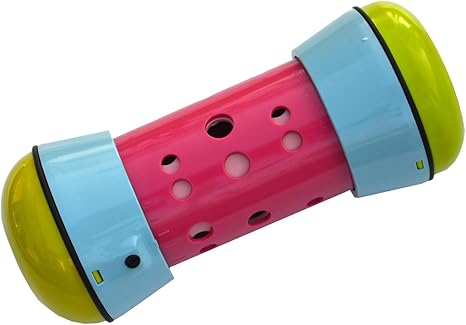Amazon Com Pipolino M Blue Green And Pink Mobile Food Dispenser For Well Being And Health Of Cats Pet Supplies