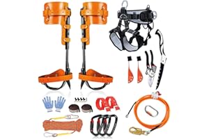 MITOJOSYEER Tree Climbing Gear - Tree Climbing Spikes Suitable for Tree Work, Fruit Picking,Tree Climbing,Logging of Tree Climbing Kit