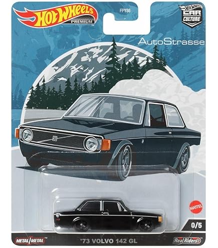 Amazon.com: Mattel Hot Wheels Premier Boulevard 73 Volvo 142