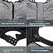Sports Bras, Shinymod Front Zipper Compression High Impact Fitness Sports Bra
