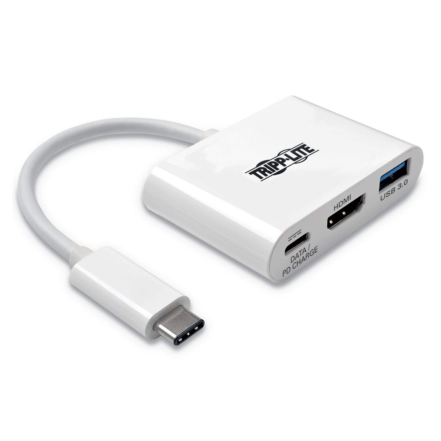 Eaton Tripp Lite USB‑C to Gigabit Ethernet Adapter U436‑06N‑GB – 10/100/1000 Mbps, Thunderbolt 3 Compatible, Plug‑and‑Play, Reversible USB‑C Connector, Black (B01I7RKTV2)