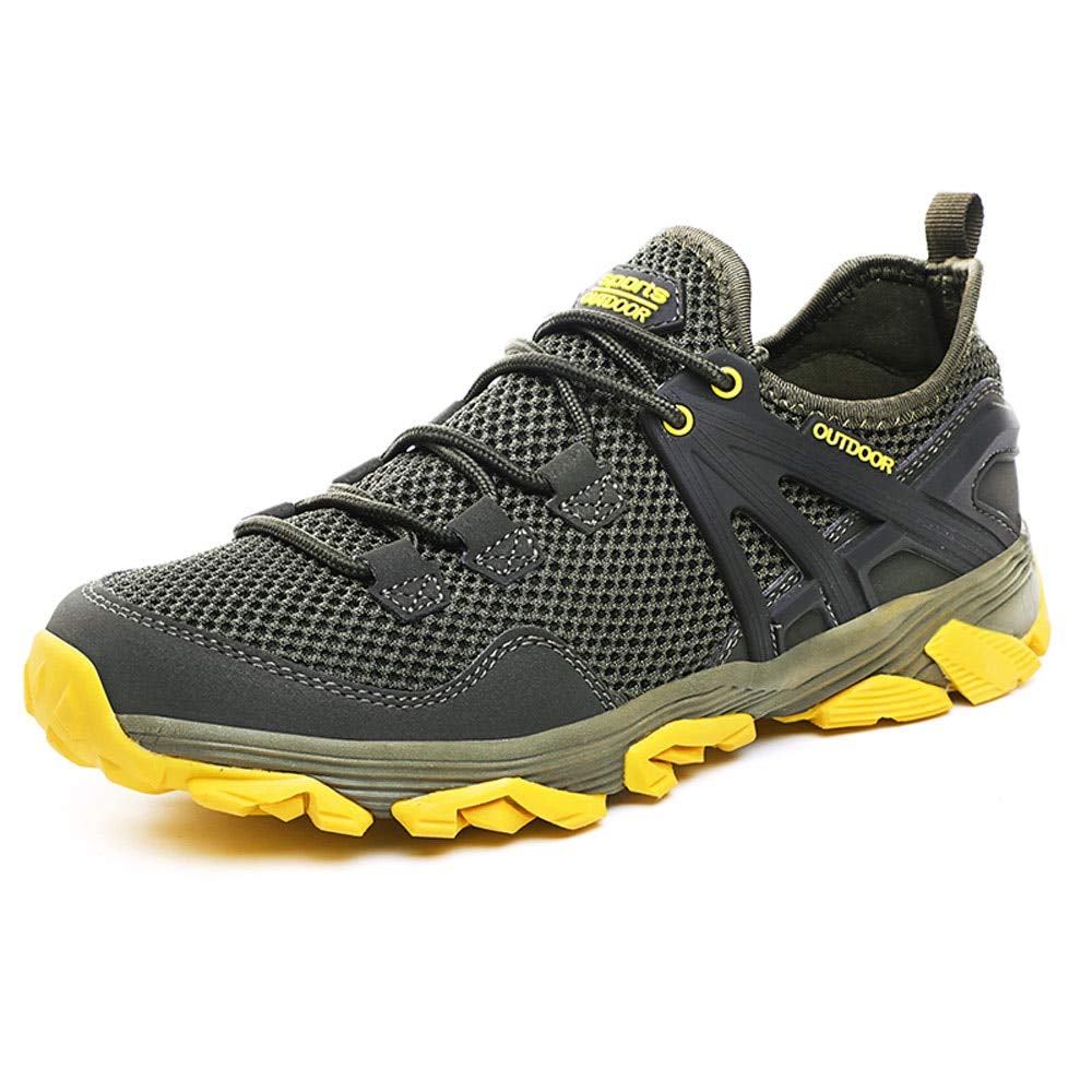 Buy Men Hiking Shoes Lightweight NonSlip Outdoor Sneaker for Walking