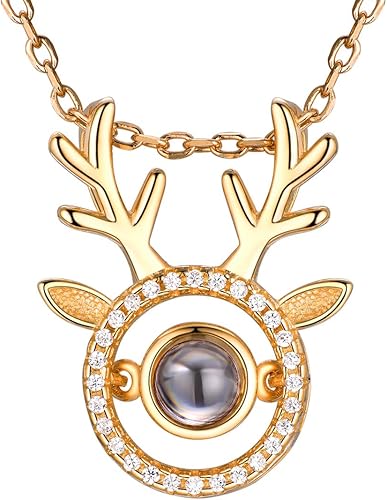 SILVERCUTE Collar de Plata de Ley 925 Collar de Nombre ...