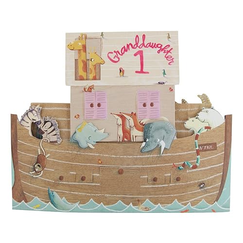 granddaughter 1st birthday card amazon