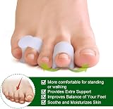 Welnove Gel Toe Separator Pinky Toe Spacers 12 Pack Little Toe Cushions view 5
