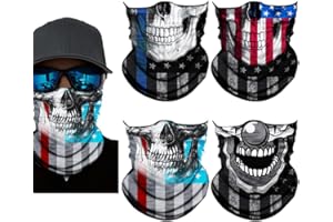 Sidasion Neck Gaiter Mask,UV Protection Bandana Gator Face Cover Covering Mask,Tube Scarf,Neck Warmer Balaclava,Headband