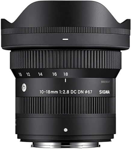 Amazon.com : 10-18mm F2.8 DC DN for X Mount | 10-18mm f/2.8 zoom
