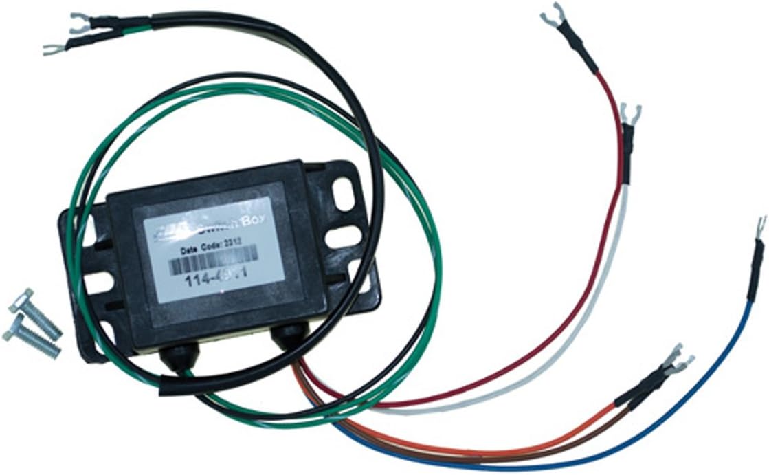 Mercury Ignition Pack Switch Box 2 Cyl 20 Hp 19731977 Model 200 Serial 3537531