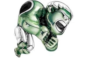 ZURWTCH Movable Teddy Bear Dangle Charm Fit Women Bracelet Necklaces Fashion Gifts 925 Sterling Silver DIY Jewelry