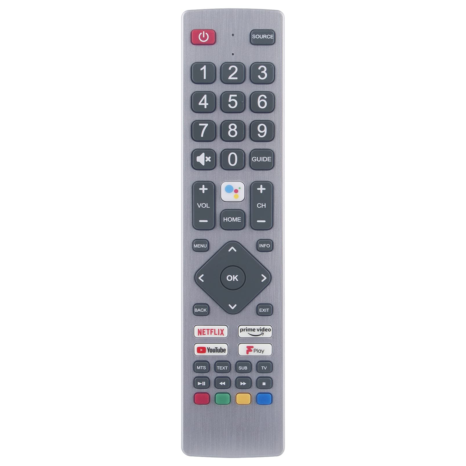 ALLIMITY Voice Remote Control Replace fit for 4K TV 42CI1KA 40BL2KA 50BL2KA 50BL3KA 50BL5EA 50BL5KA 55BL2KA 55BL3EA 55BL3KA 55BL5KA 65BJ3KA 65BL2KA 65BL5KA 40BL3IA 40BL3KA 50BL2IA