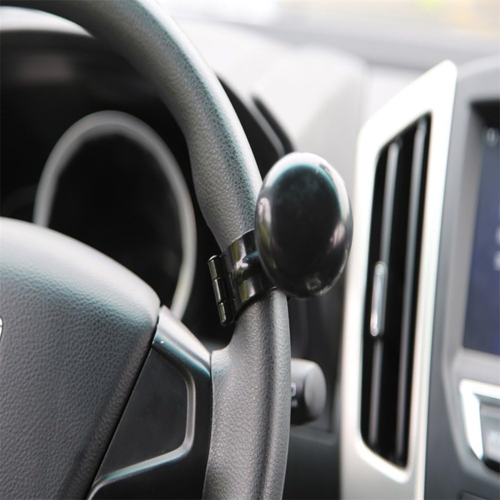 WINOMO Steering Wheel Spinner Knob for Car Vehicle (Black): Automotive
