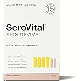 Serovital Skin Revive - Anti Aging Supplement – Dual Action Day/Night Formula for Collagen Support, Skin Hydration, Fine Line Reduction – 30-Day Supply