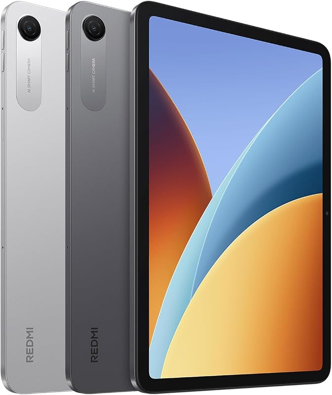 REDMI Pad 2, Tablet de 9,7" 4+64 GB, ecrã 2K 120 Hz, Snapdragon 6s Gen 2, bateria 7600 mAh, Cinzento Grafite, 4 anos de garantia. Carregador não incluído.