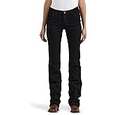 Wrangler Women's Premium Patch Mae Sits Above Hip Jean