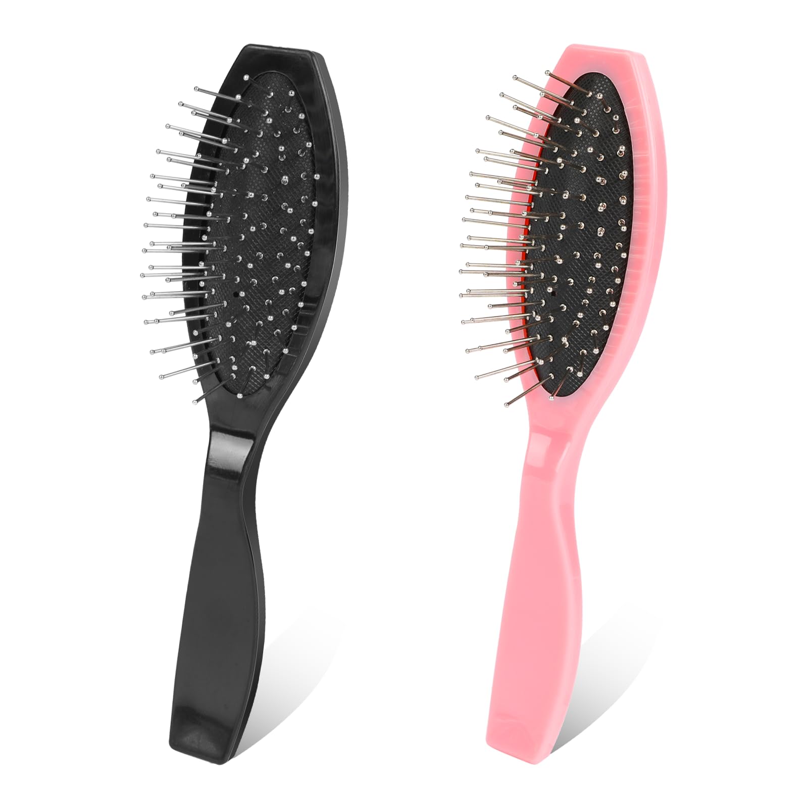 Stainless Steel Needle Wig Combs, 2 Pack, Portable Professional Brush for Synthetic Wigs