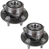 PAROD 513282 Set of 2 Front/Rear Wheel Bearing & Hub Assembly Compatible with 2008-2019 Cadillac CTS, 2010-2015 Chevy Camaro, 2018-2019 Chevy Impala 5Lugs w/Encoder ABS
