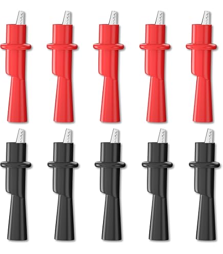 AC432-RD / Alligator clip, with 4mm banana socket, CATIII, 1000V, 32A AC432-RD / Alligator clip, with 4mm banana socket, CATIII, 1000V, 32A