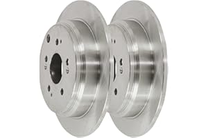 AUTO SHACK AutoShack Brake Rotors Rear Brake Rotor Replacement Kit for 2005-2010 Honda Odyssey 3.5L V6 FWD R41371PR