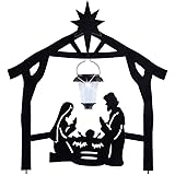 Amazon.com: Silent Night Nativity Christmas Yard Art 