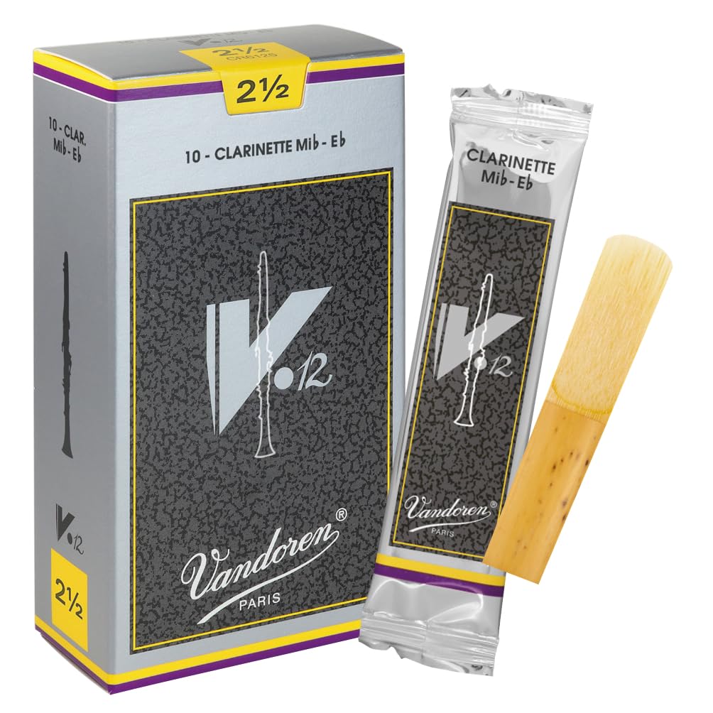Vandoren V12 Eb clarinet reeds, box of 10 - Strength 2,5
