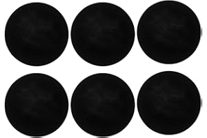 MinnowXY 6 Pack Hepa Filter Sponge Replacement Accessories for P1 o Pet Grooming Kit Vacuum Sponges Spare Part Accessory Sponge, Black