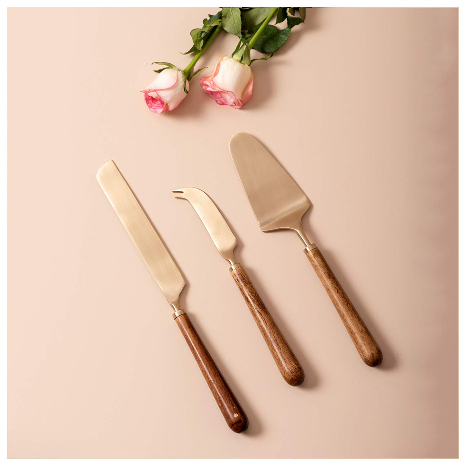 Buy Nestroots Cake Cutting Knife Spatula Server Serrated Knife Set of 3