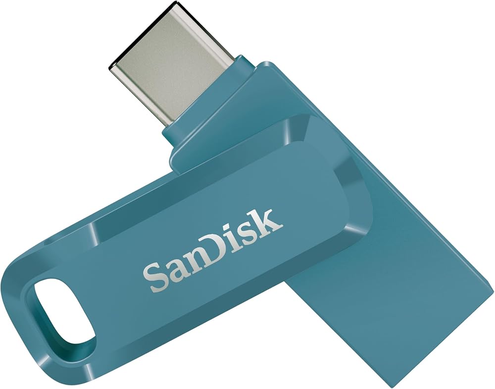 SanDisk Ultra Dual Drive Go 256GB USB-C USB-A Flash Drive 400 MB/s