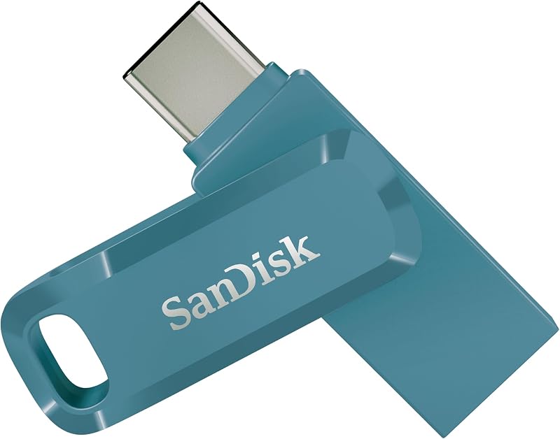 SanDisk Ultra Dual Drive Go 256GB USB-C USB-A Flash Drive 400 MB/s