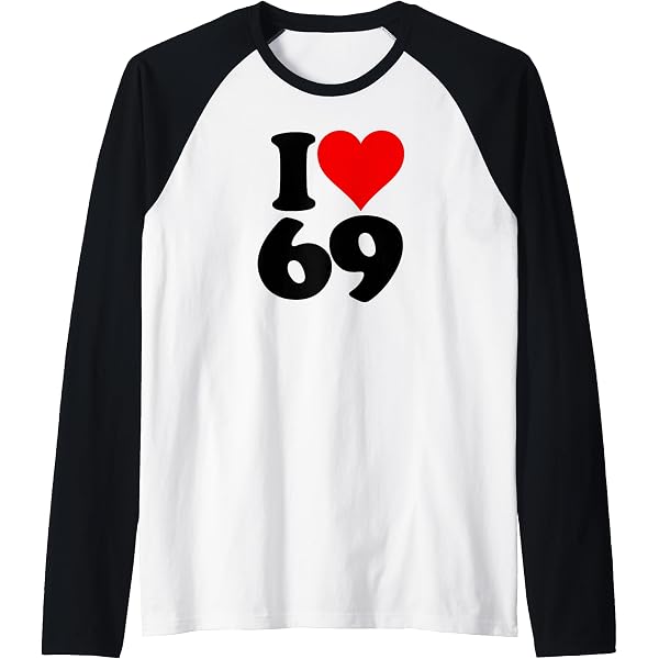 Amazon.com: I LOVE HEART 69 SIXTY NINE T-Shirt : Clothing, Shoes