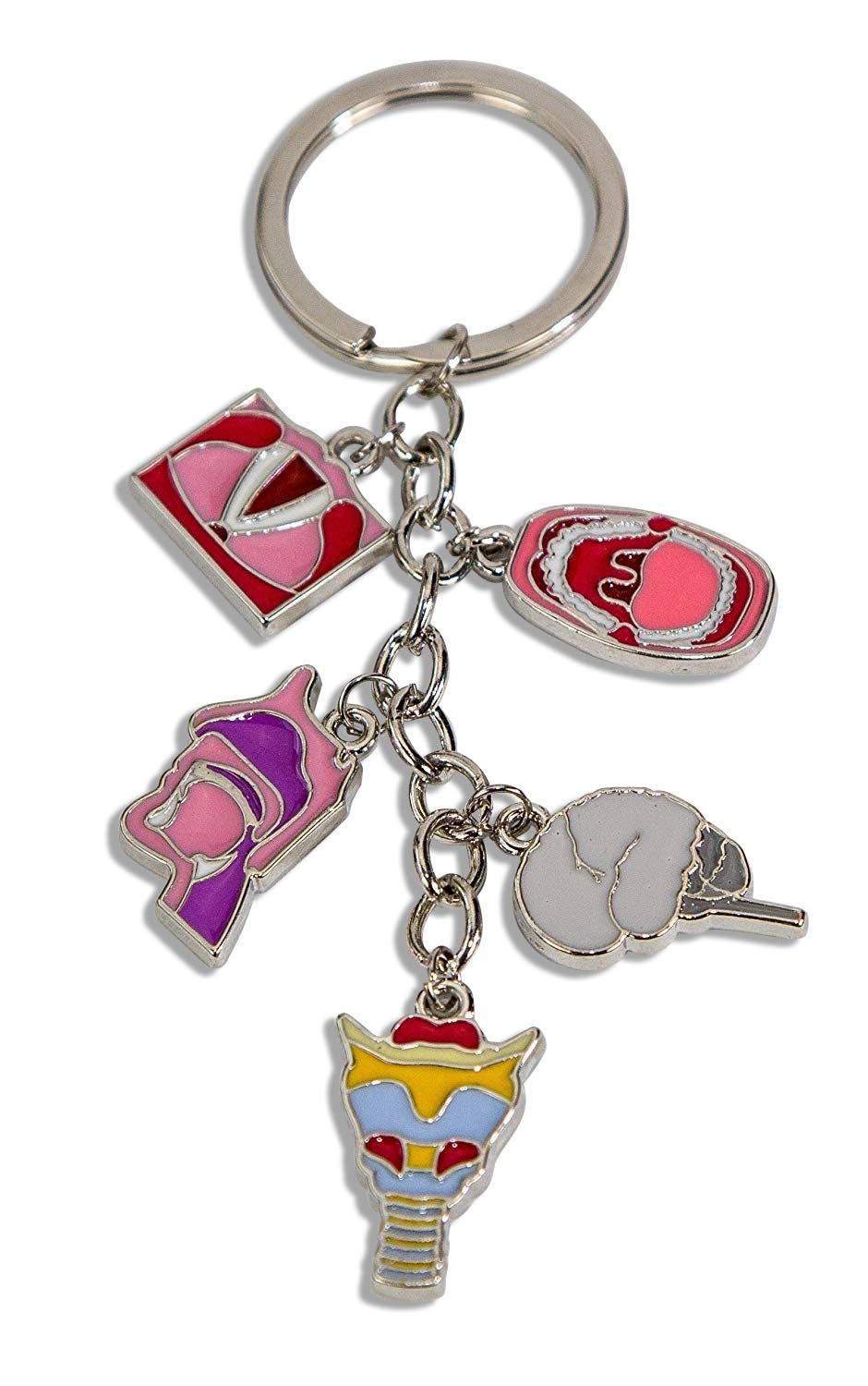 SLP Trinket Keychain, Metal Key Chain with
