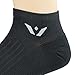 Swiftwick- ASPIRE ZERO Running Socks, Cycling Socks, Mens & Womens, Lightweight No-Show (Black, Small)