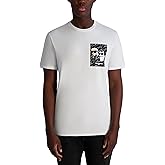 Karl Lagerfeld Mens Short Sleeve Crewneck Choupette Karl Graphic T-Shirt